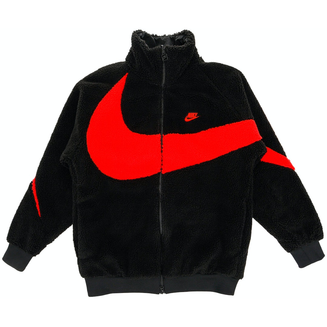 Nike reversible fleece discount jacket