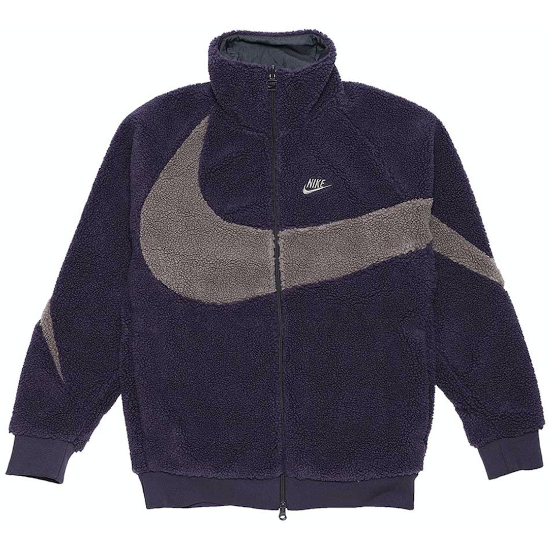 Nike Big Swoosh Reversible Boa Full-Zip Jacket (Multiple Colors)