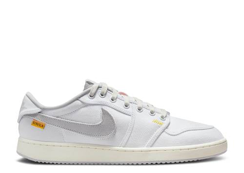 Nike/Union Air Jordan 1 Retro AJKO Low SP "White Canvas"