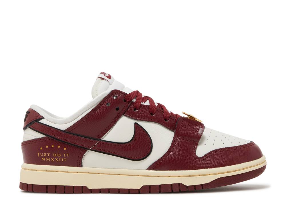 Nike Dunk Low Just Do It "Sail Team Red" (W)