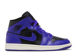 Nike Air Jordan 1 Mid "Purple Black" (W)