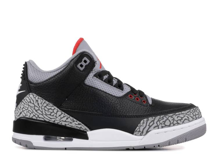 Nike Air Jordan 3 Retro "Black Cement" (2018)