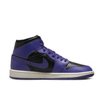 Nike Air Jordan 1 Mid "Purple Black" (W)