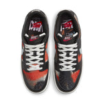 Nike Dunk Low "Graffiti Black Red"