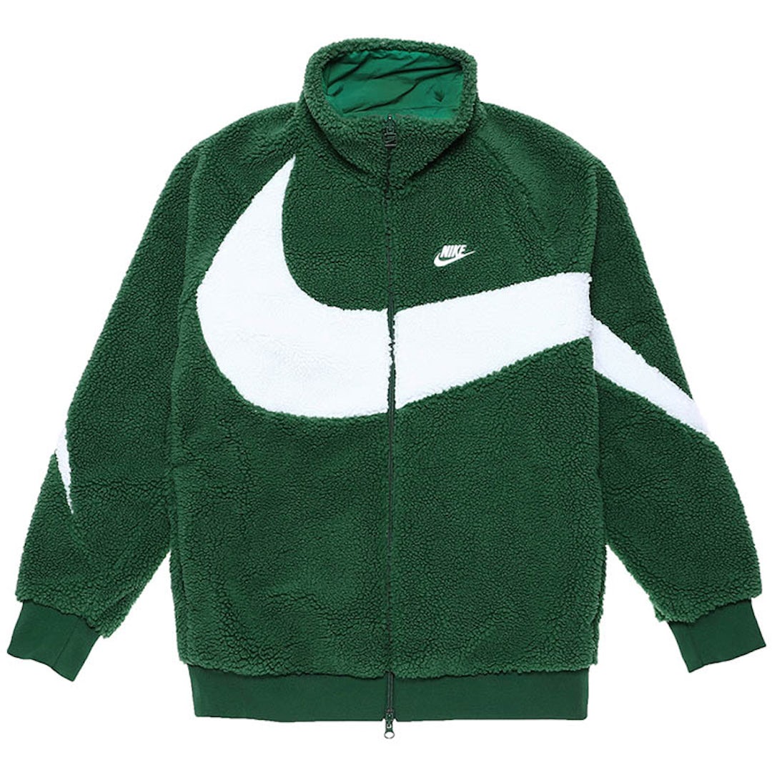 Nike Big Swoosh Reversible Boa Full-Zip Jacket (Multiple Colors