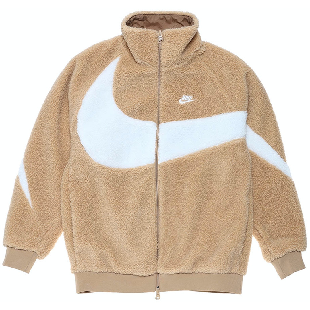 Nike Big Swoosh Reversible Boa Full-Zip Jacket (Multiple Colors