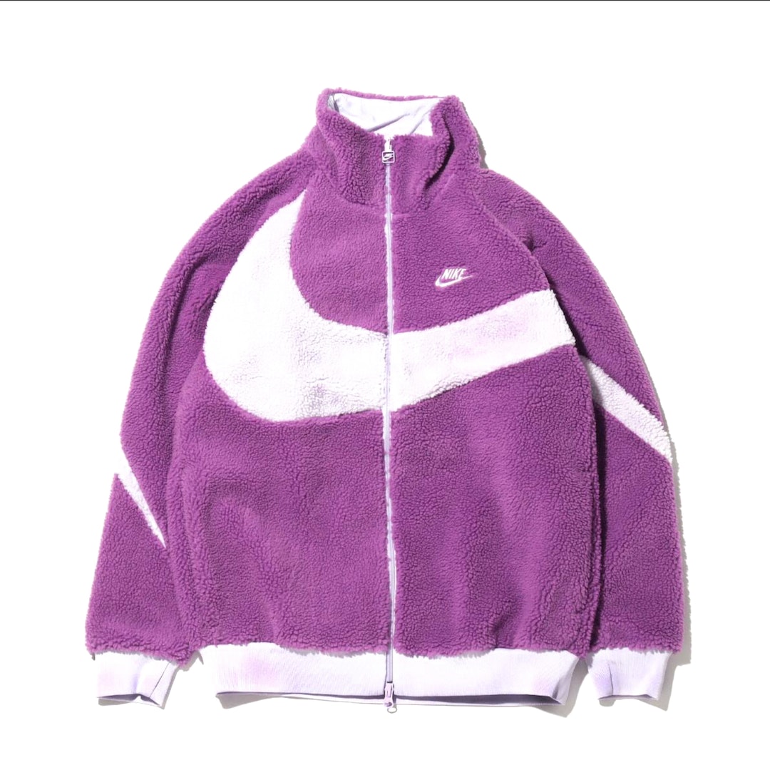 Nike Big Swoosh Reversible Boa Full-Zip Jacket (Multiple Colors