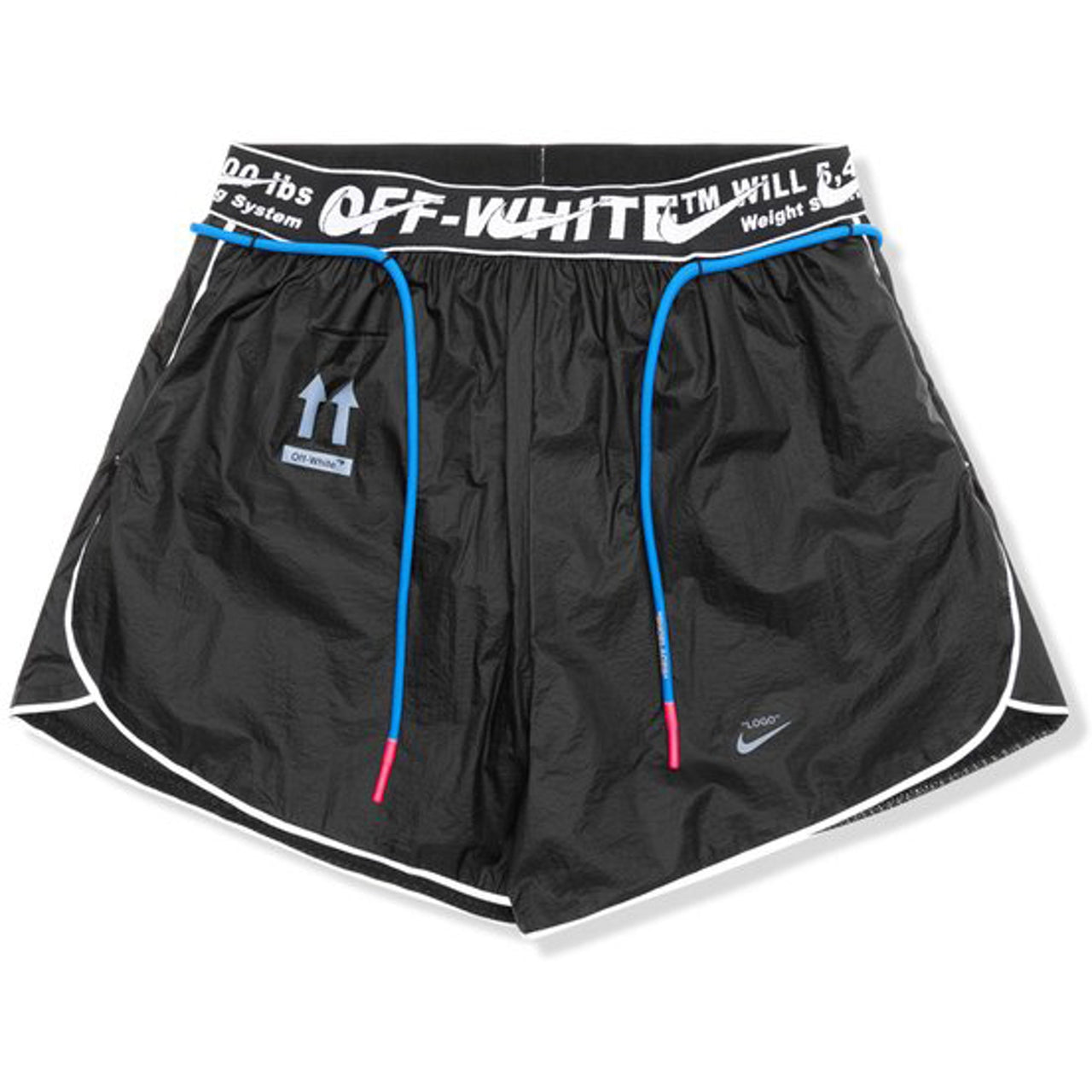 Nike Off-White Women's NRG Shorts "Black"